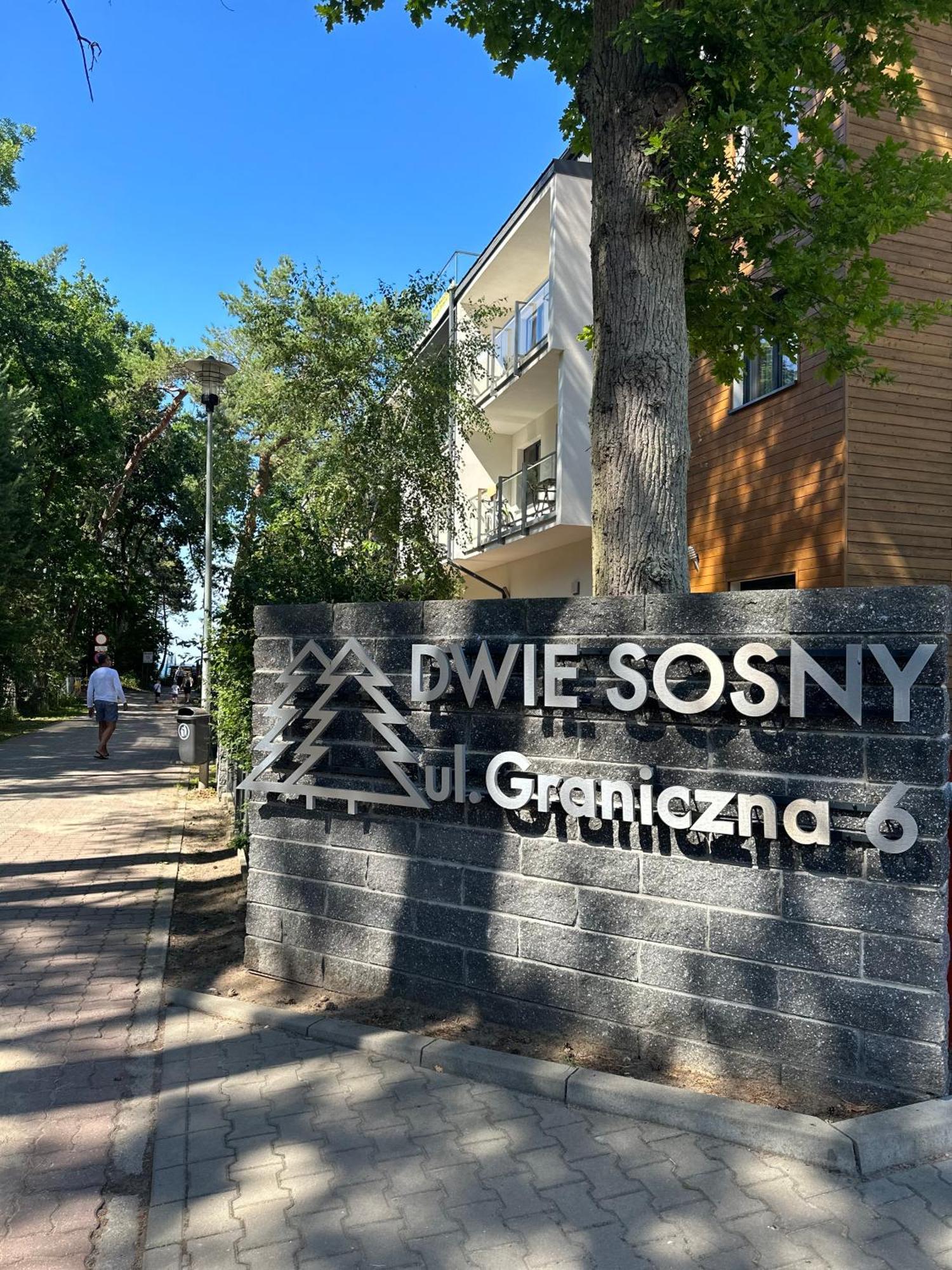 Apartament Dwie Sosny Patrycja Ustronie Morskie Exterior foto